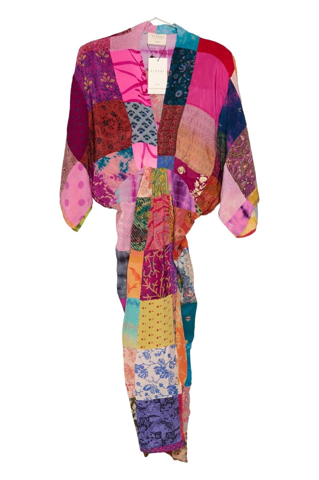 Sissel Edelbo - Juno SILK Patchwork Dress SE 1586-2 - No. 316