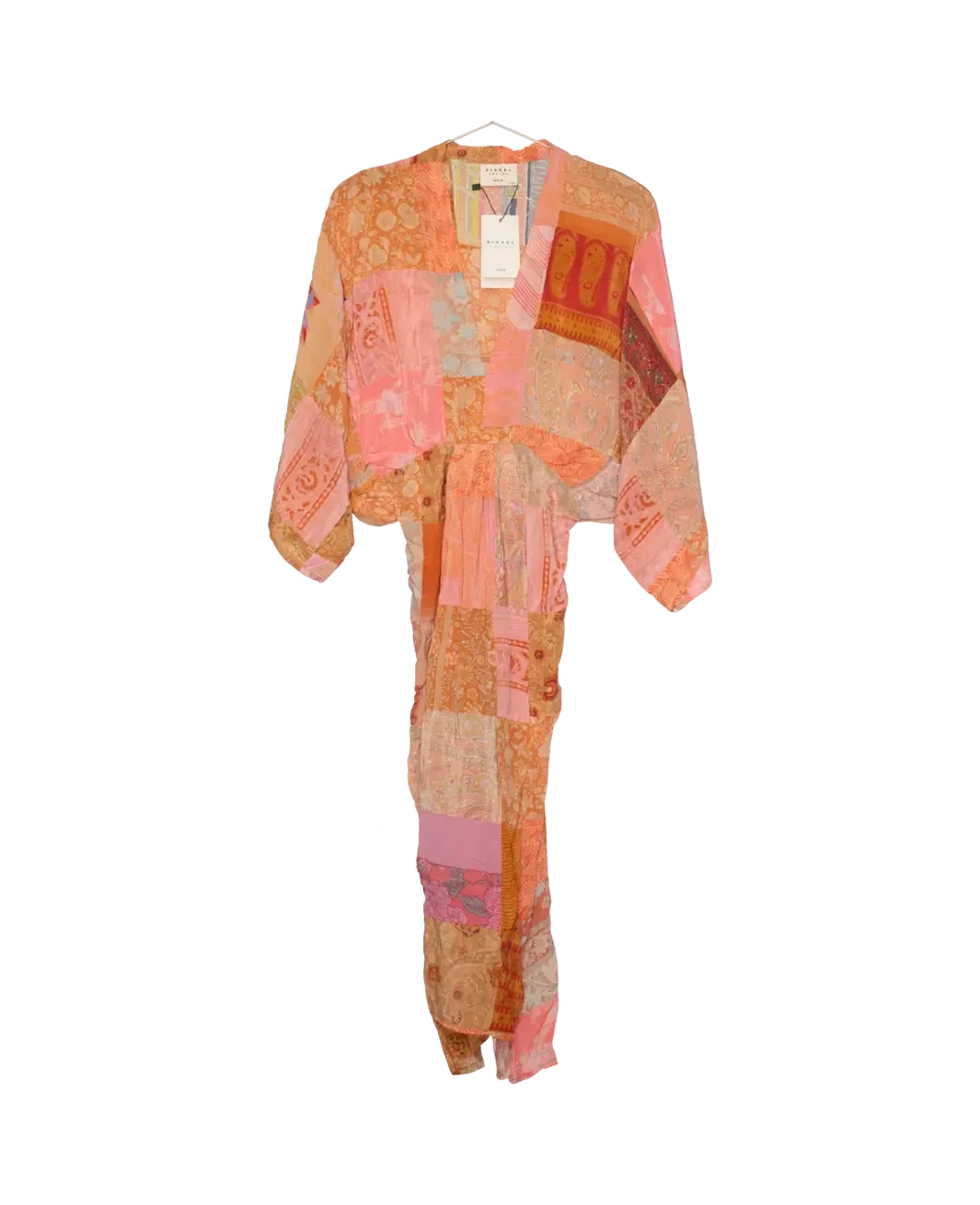 Sissel Edelbo - Juno SILK Patchwork Dress SE 1586-3 - No. 473