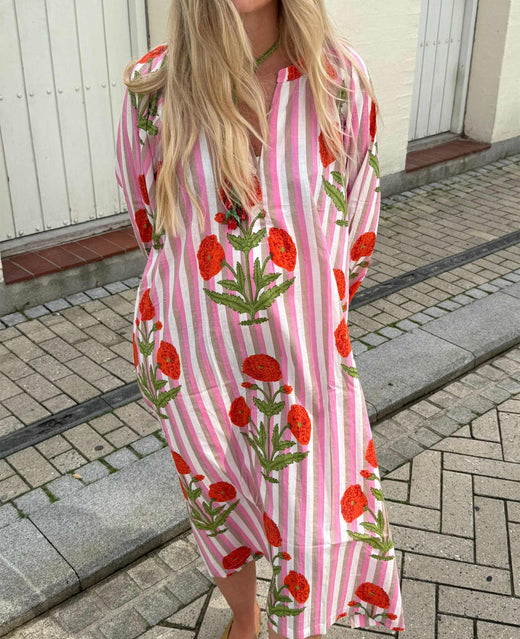 Sissel Edelbo - Lara Dress SE 1647 - Blush Mandarin Kjoler 