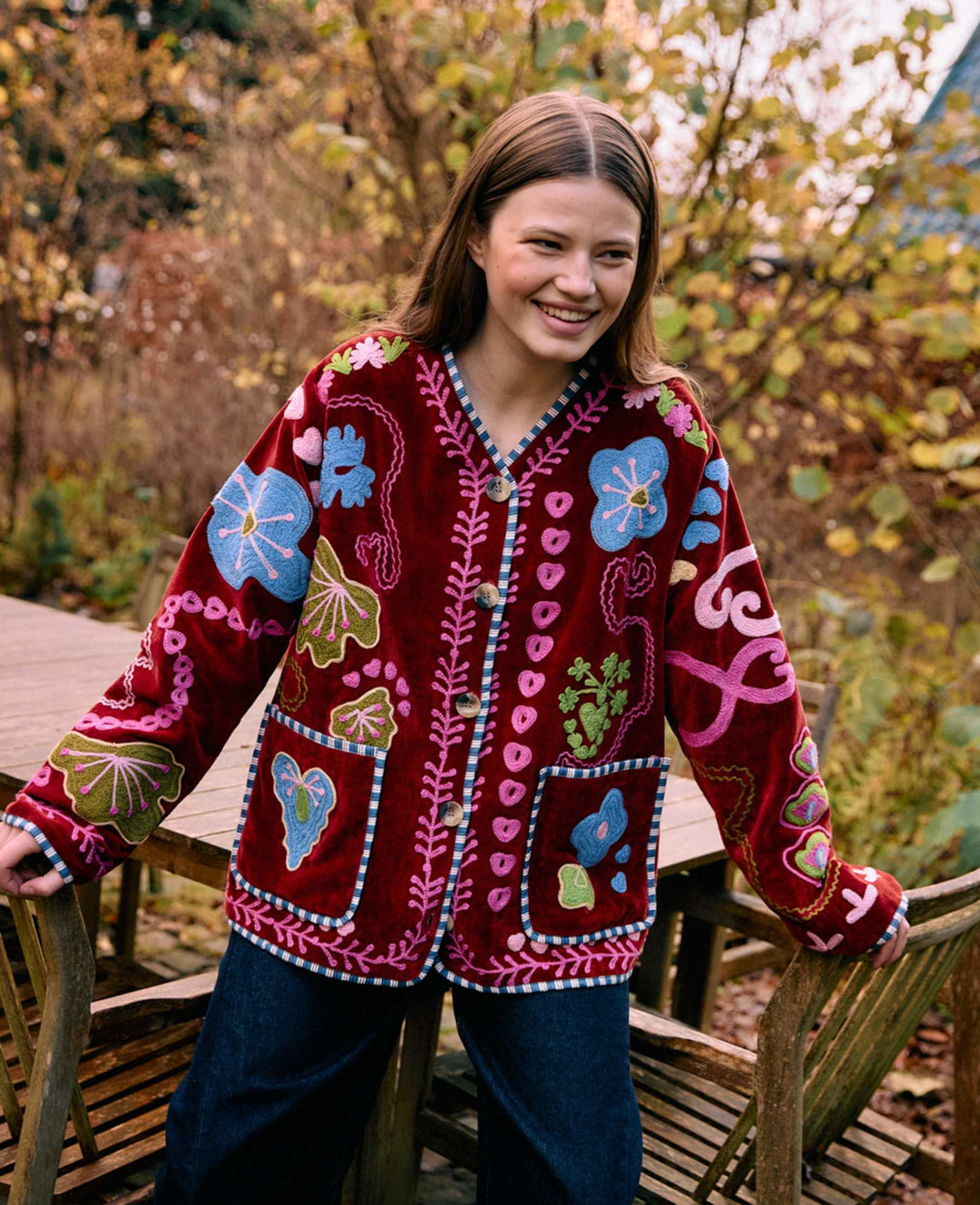 Sissel Edelbo - Maggie Jacket Se 2025 - Velvet Burgundy Jakker 