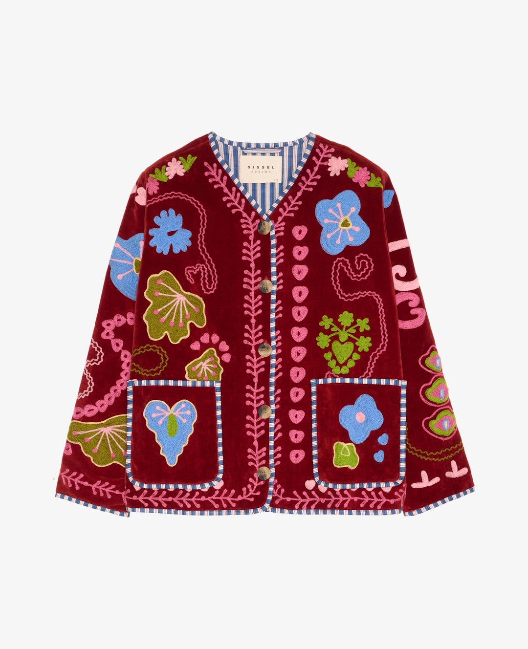 Sissel Edelbo - Maggie Jacket Se 2025 - Velvet Burgundy Jakker 