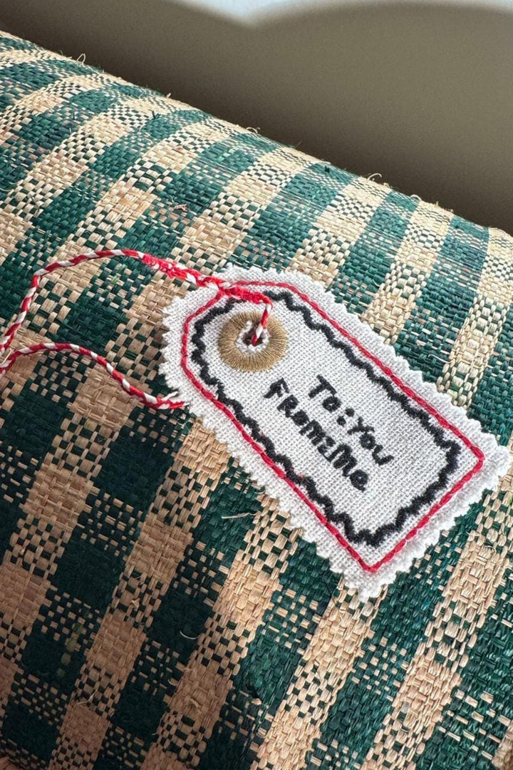 Sissel Edelbo - Manilla Tag Ornament SE 1734 - Snow