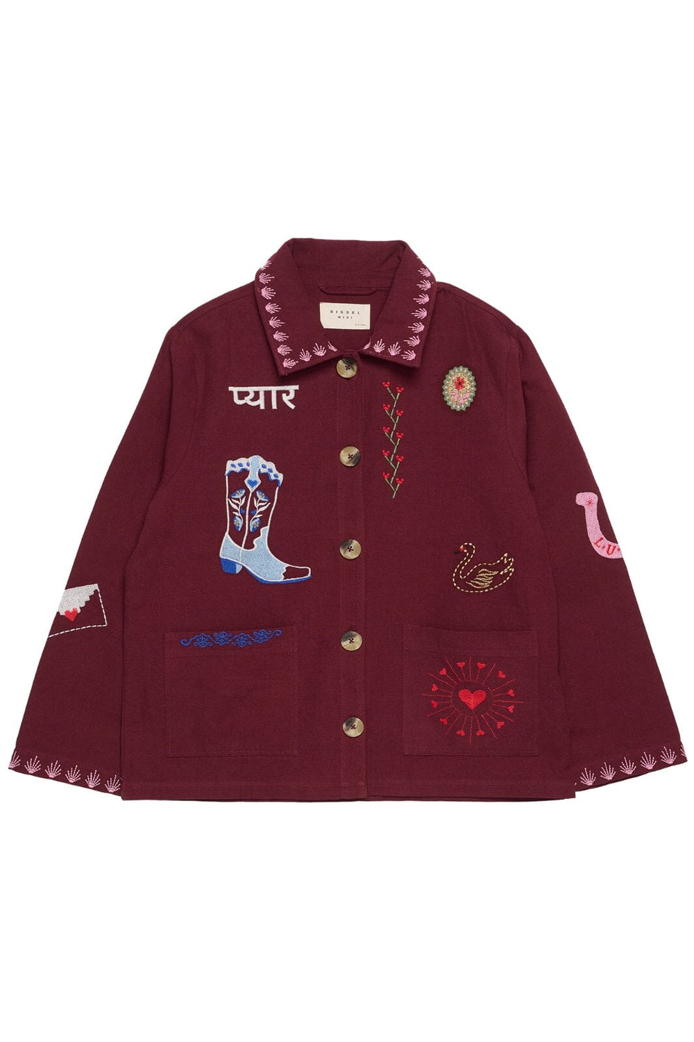 Sissel Edelbo - My MINI Jacket SE 1666 - Burgundy