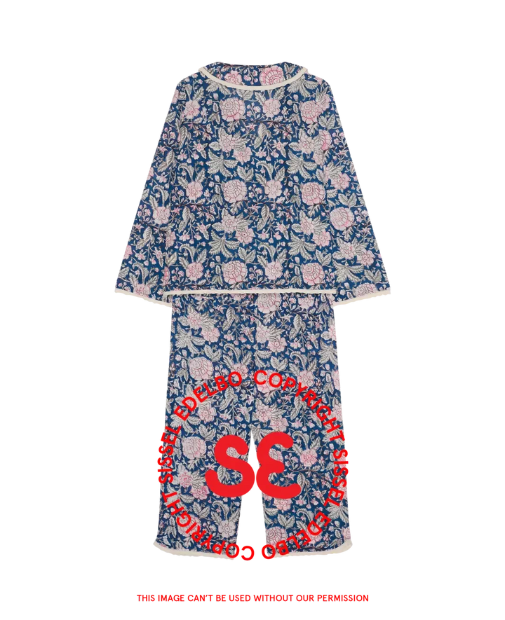 Sissel Edelbo - Neva Pyjamas Set SE 2031 - Blue Blossom