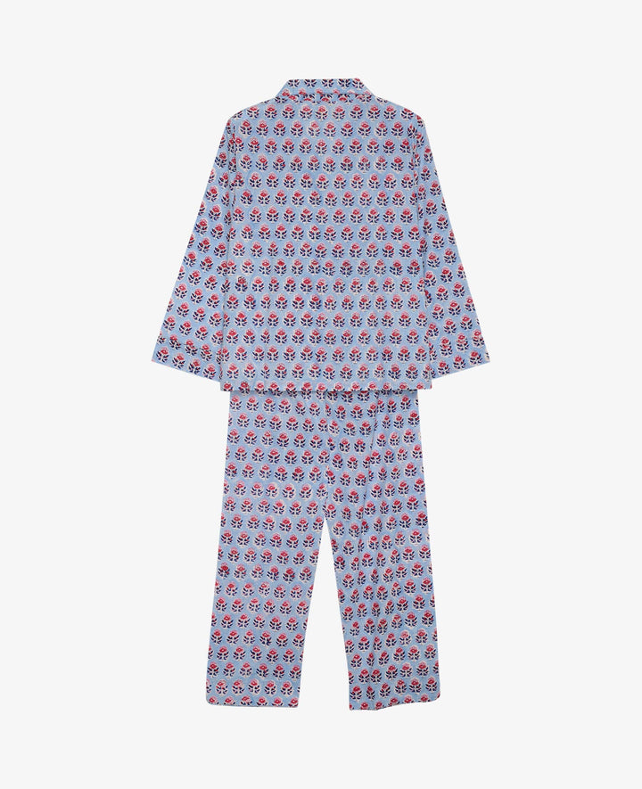 Sissel Edelbo - Nuit Pyjamas Set SE 1785 - Blue Sky Nattøj 