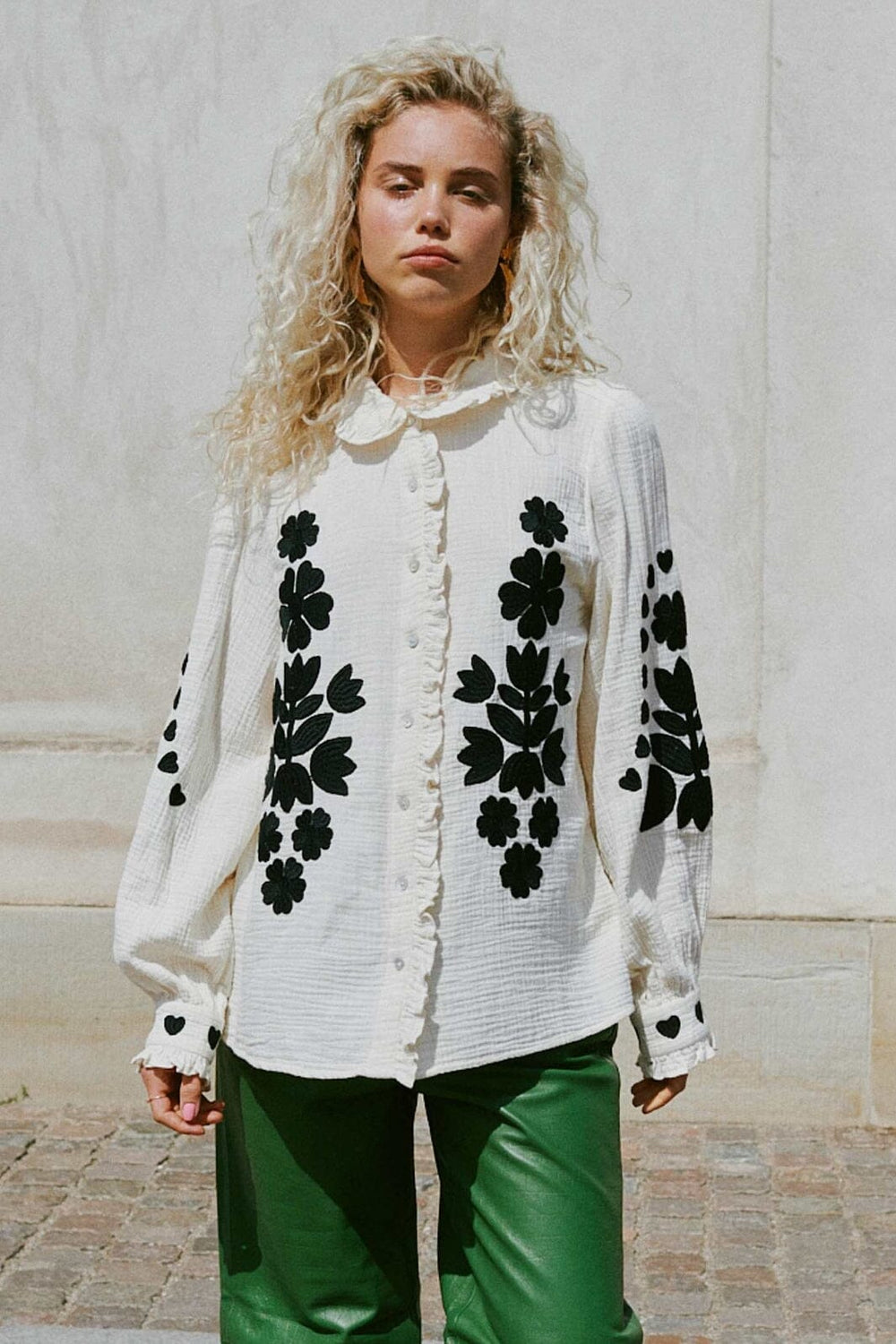 Sissel Edelbo - Rae Shirt SE 1705 - Snow White