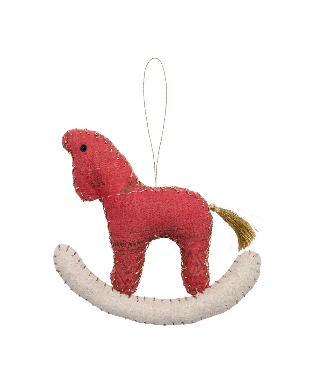 Sissel Edelbo - Rocking Horse Ornament SE 1123 - Rose of Kelpie