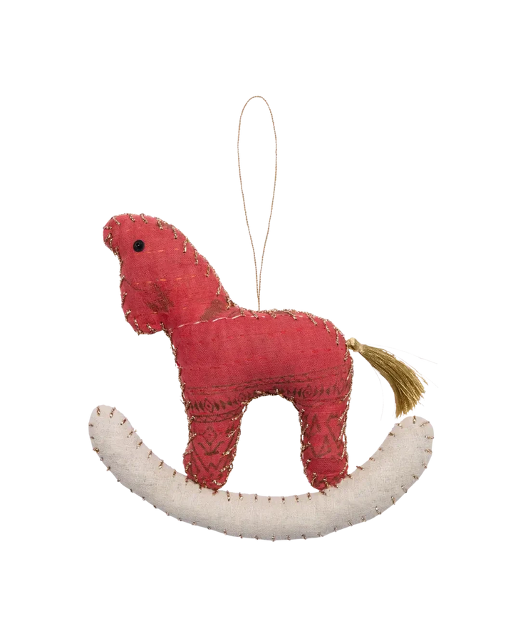Sissel Edelbo - Rocking Horse Ornament SE 1123 - Rose of Kelpie