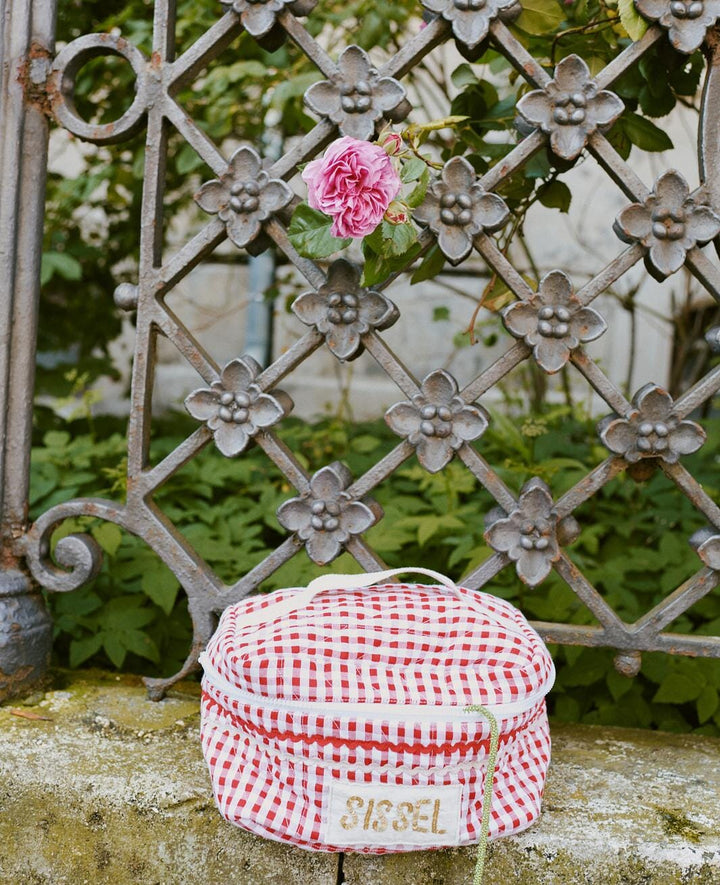 Sissel Edelbo - Sissel Bucket Bag SE 1751 - Red Checks