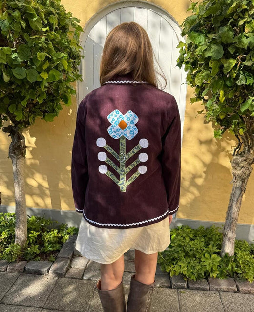 Sissel Edelbo - Twiggy Jacket SE 1887 - Eggplant