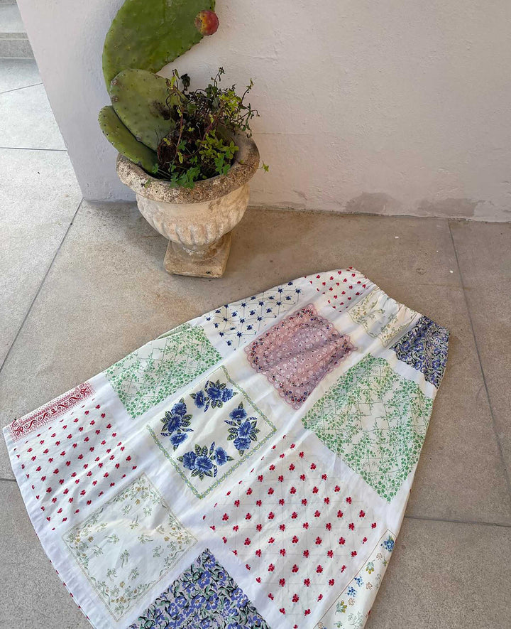 Sissel Edelbo - Vinca Skirt SE 1642 - Vintage Napkins Nederdele 