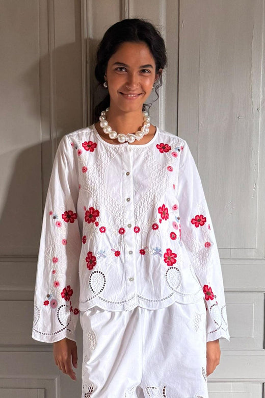 Sissel Edelbo - Vitus shirt SE 1916 - White Bluser 