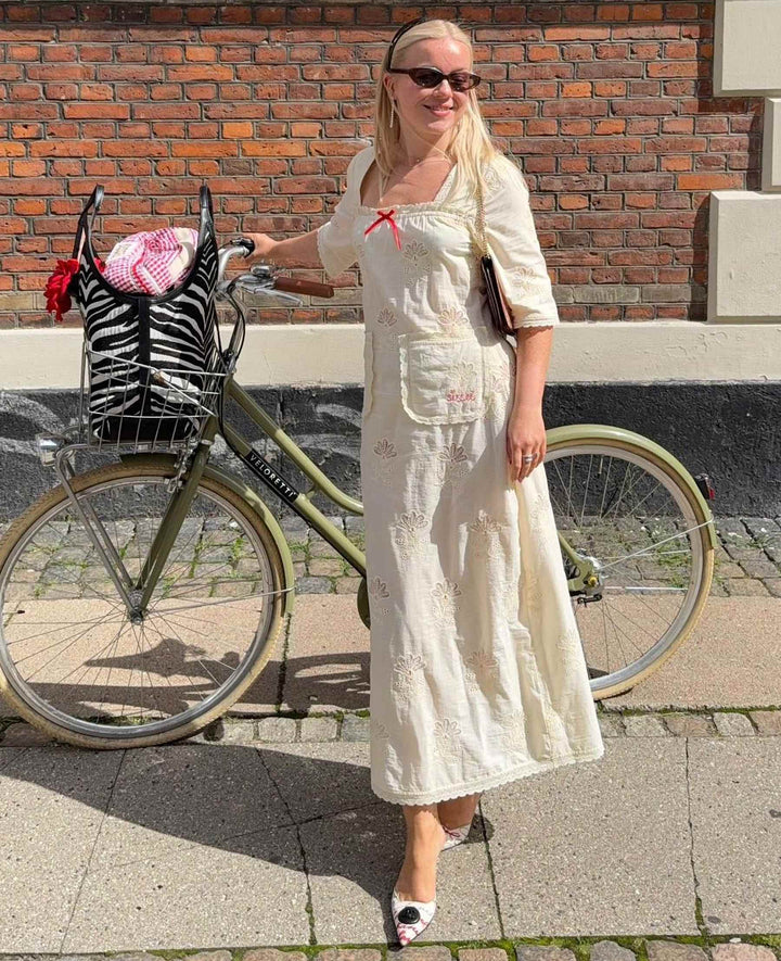 Sissel Edelbo - Viviette Dress SE 1840 - Pastel Yellow Kjoler 