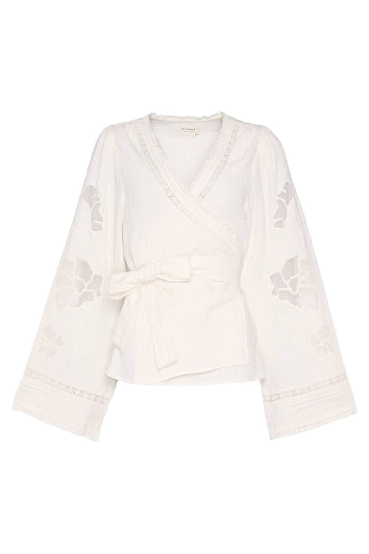 Sissel Edelbo - Winfrey Wrap Top SE 1248 - Ecru