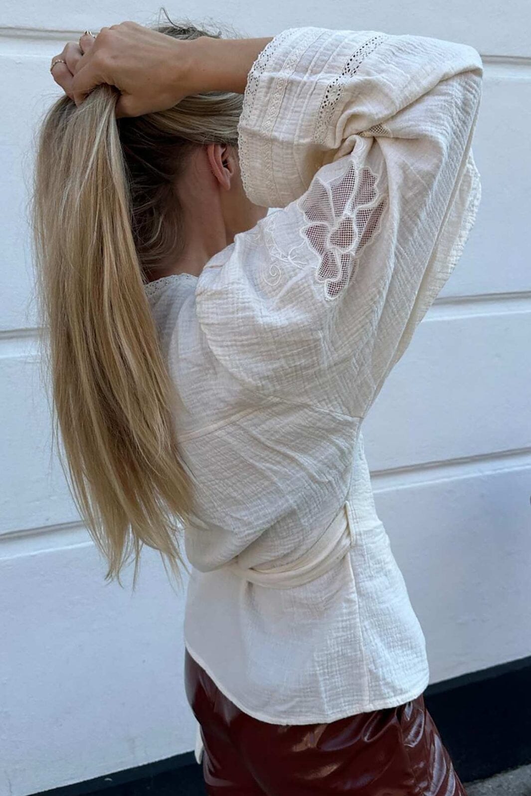 Sissel Edelbo - Winfrey Wrap Top SE 1248 - Ecru