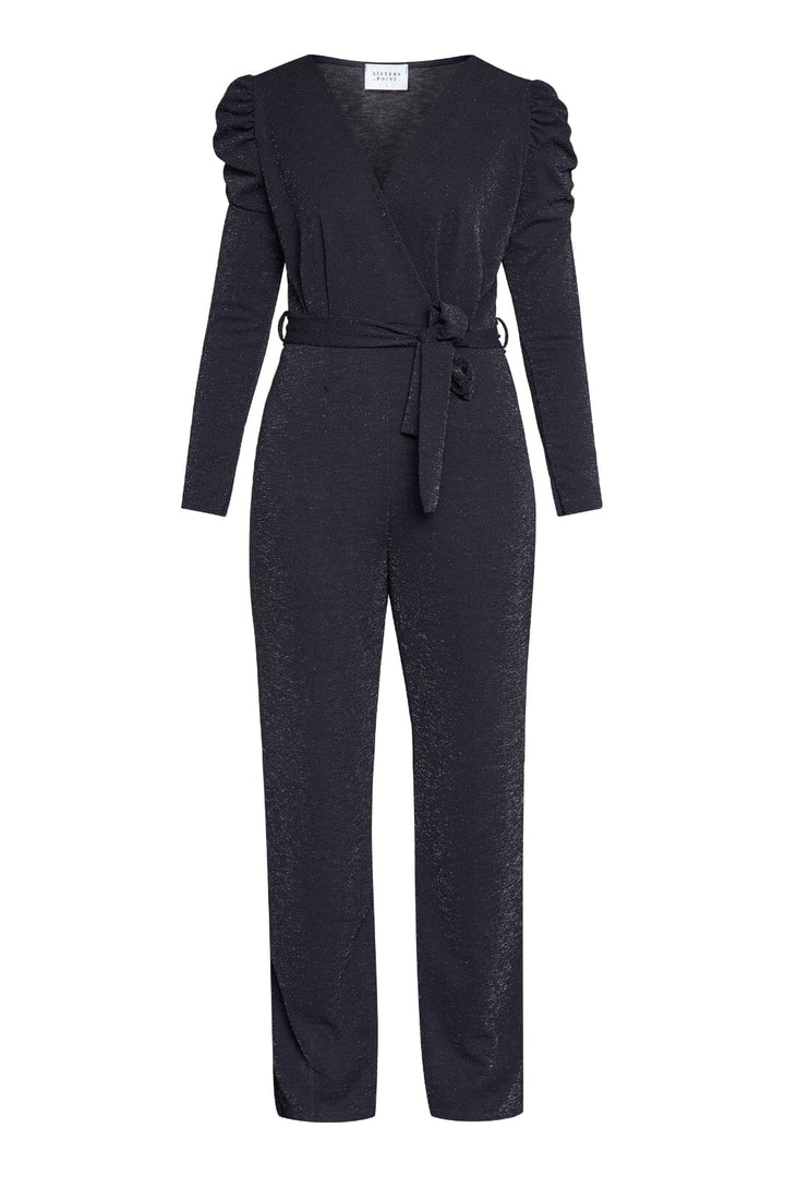 Sisters Point - Egina-Ju18 18512 - 001 - Black/Silver Buksedragter 