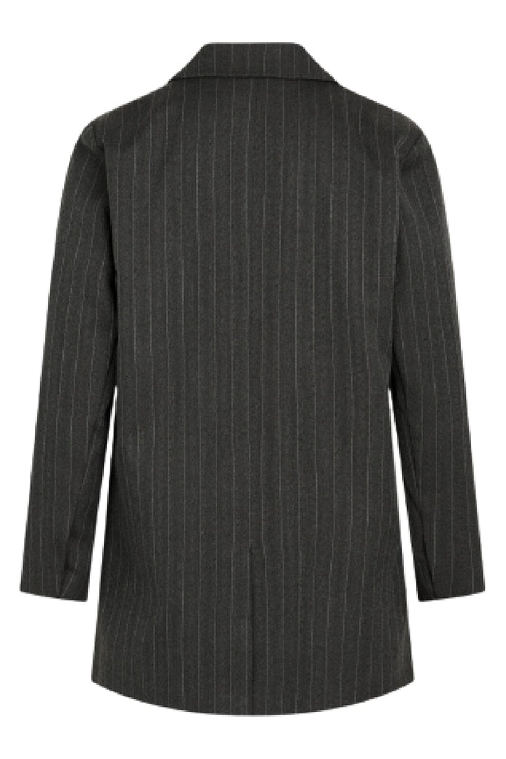 Sisters Point - Elai-Oversize - D. Grey Pinstripe Blazere 