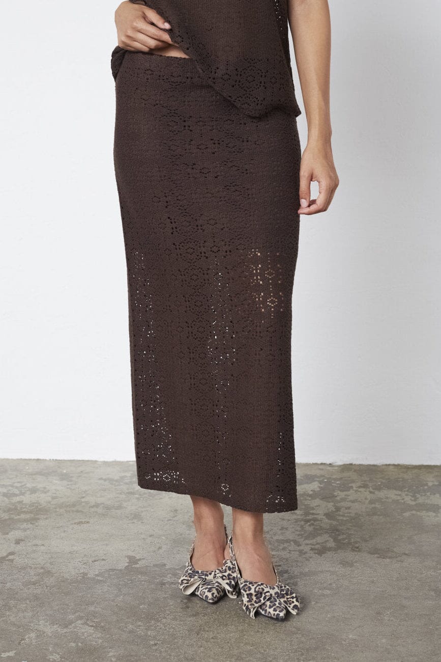 Sisters Point - Elsia-Sk 19238 - 222 - D. Chocolate Nederdele 