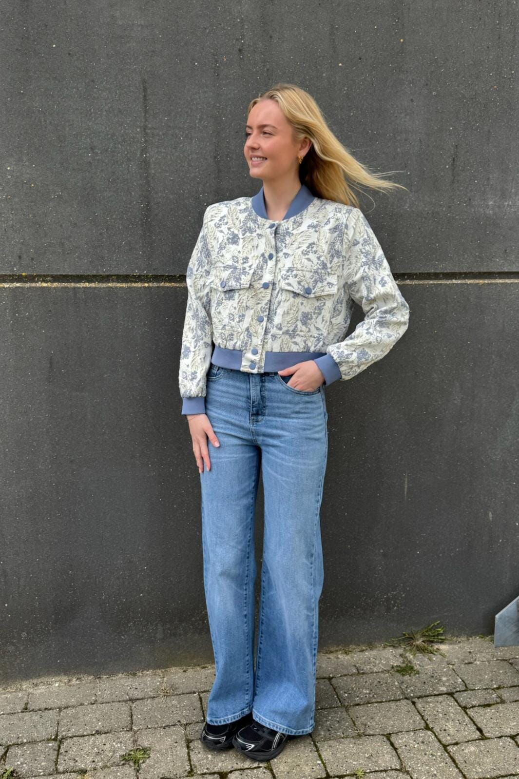 Sisters Point - Garwin-Ja22 19297 - 402 - Blue/Gold Jakker 