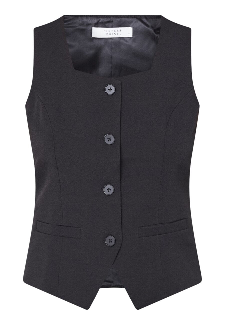 Sisters Point - Gema-Ve1 19375 - 000 - Black Veste 