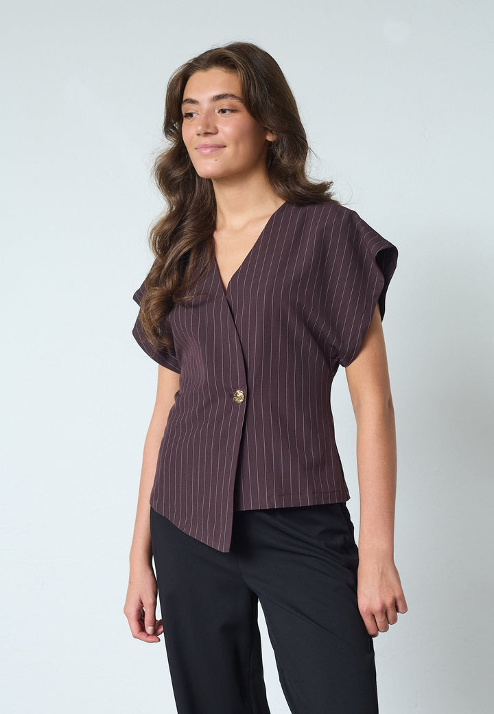 Sisters Point - Gevela-Ve6 19498 - 222 - D. Chocolate Veste 