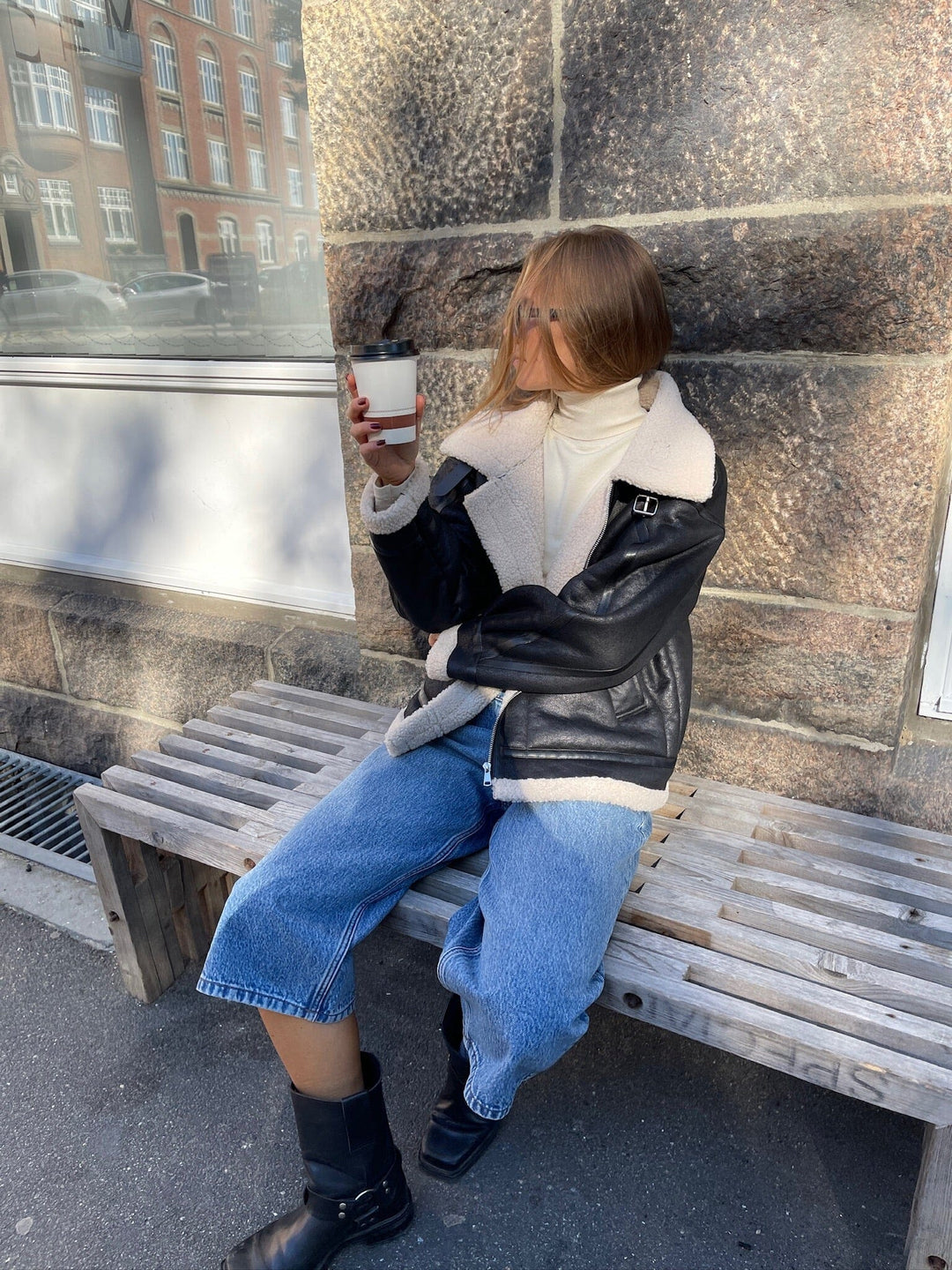 Sisters Point - Leah-Ja 18680 - 000 - Black Jakker 