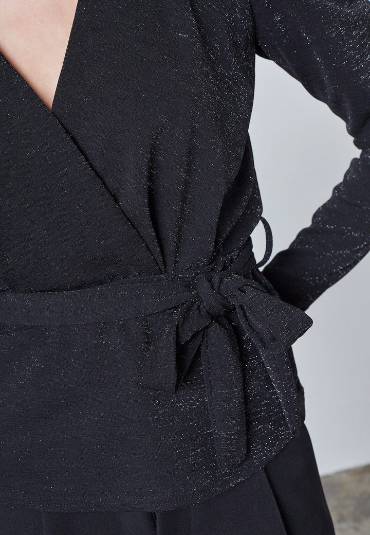 Sisters Point - Nasa-Ls1 - 002 Black/Silver Bluser 