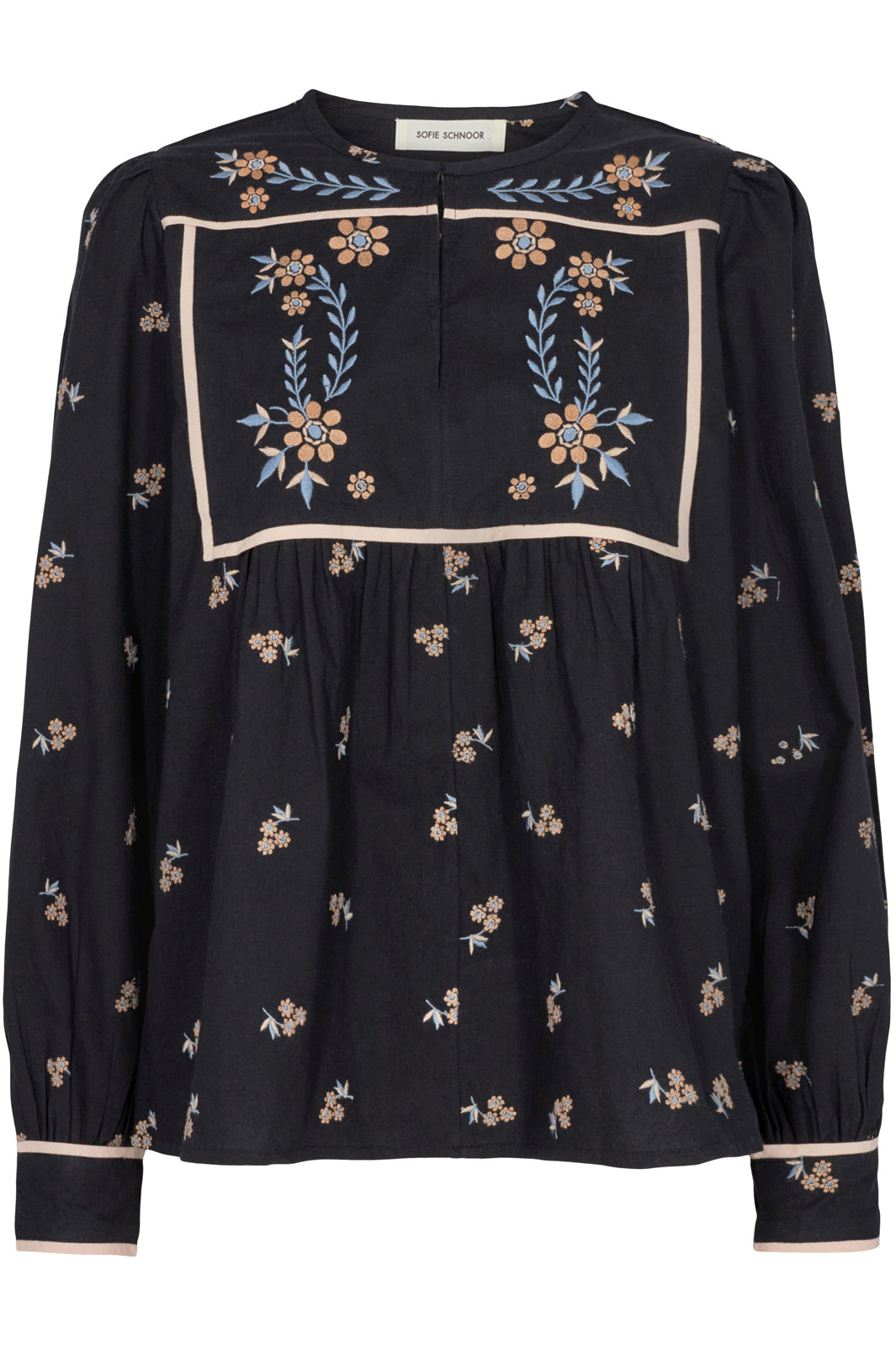 Sofie Schnoor - S223312 Blouse - Black Bluser 