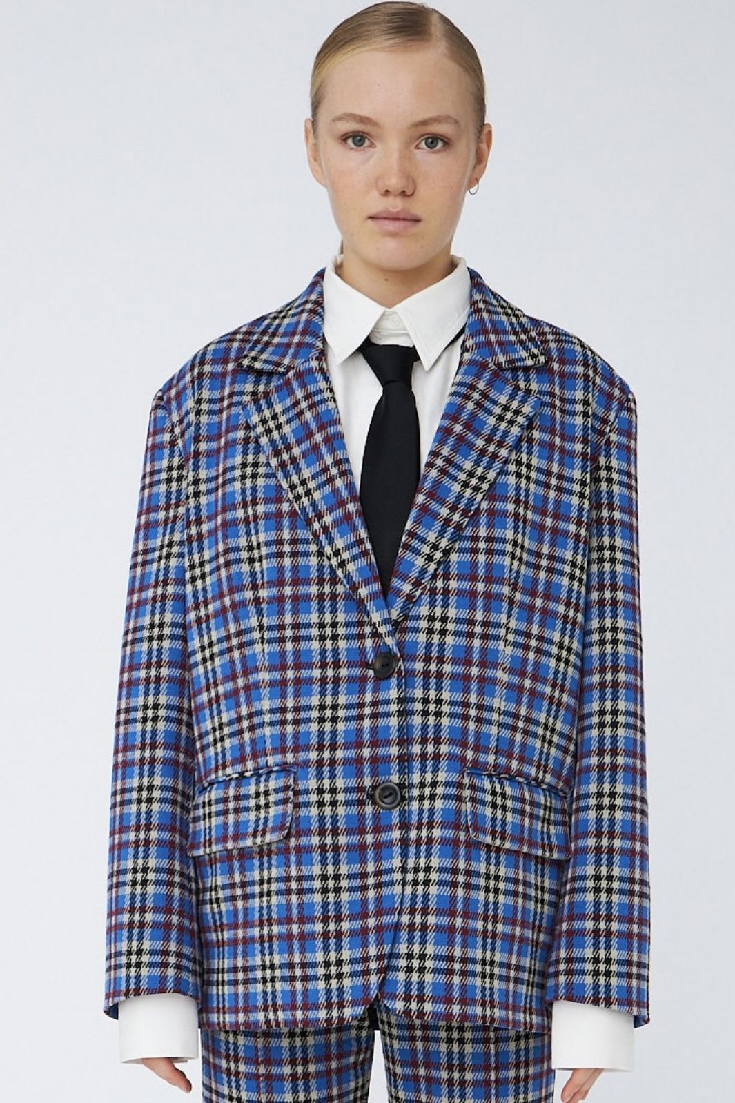 Stella Nova - Checked Blazerck53-7193 - 430 Multi Checks Blazere 