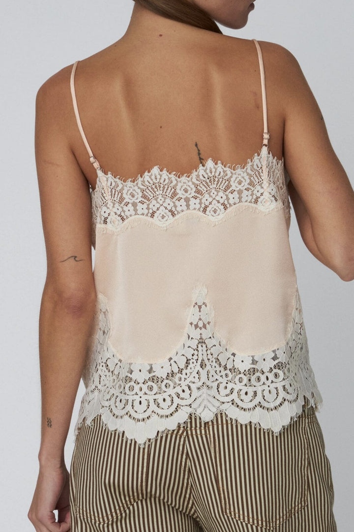 Stella Nova - Delicate Lace Topdc52-1136 - 558 Pale Pink