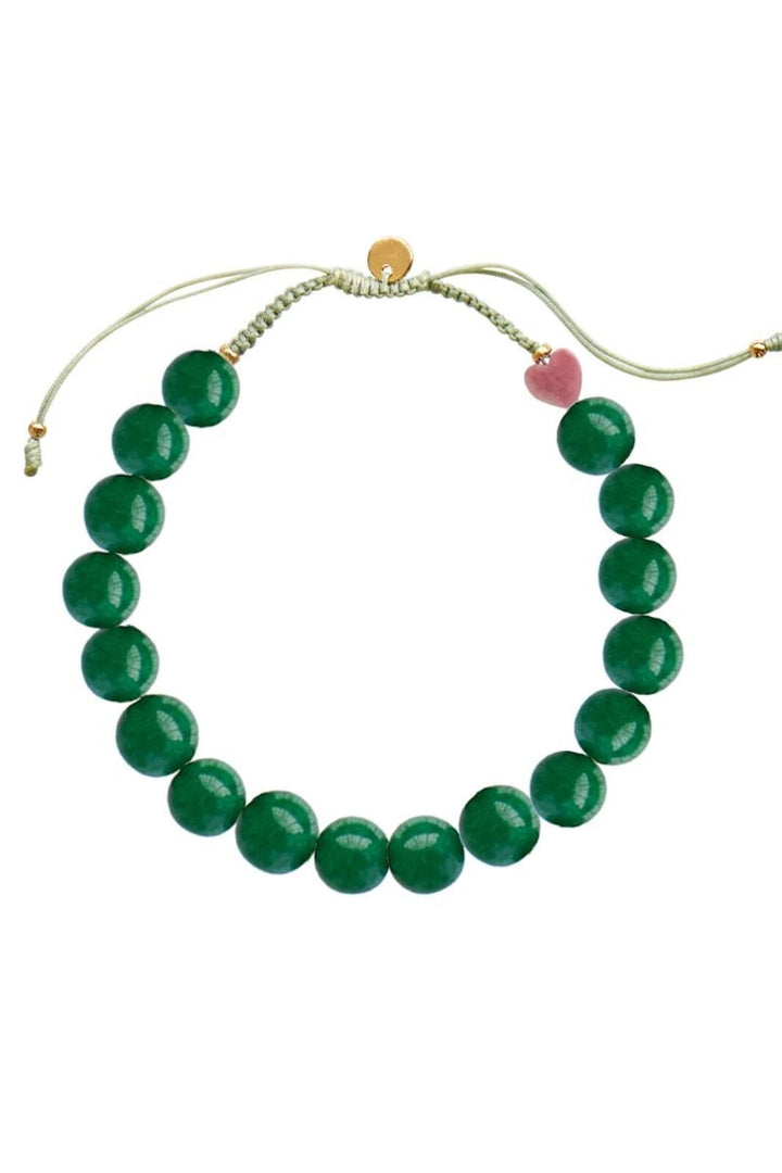 Stine A - Cherrie Bon Bon Bracelet - Happy Green - 3226-02-OS Armbånd 