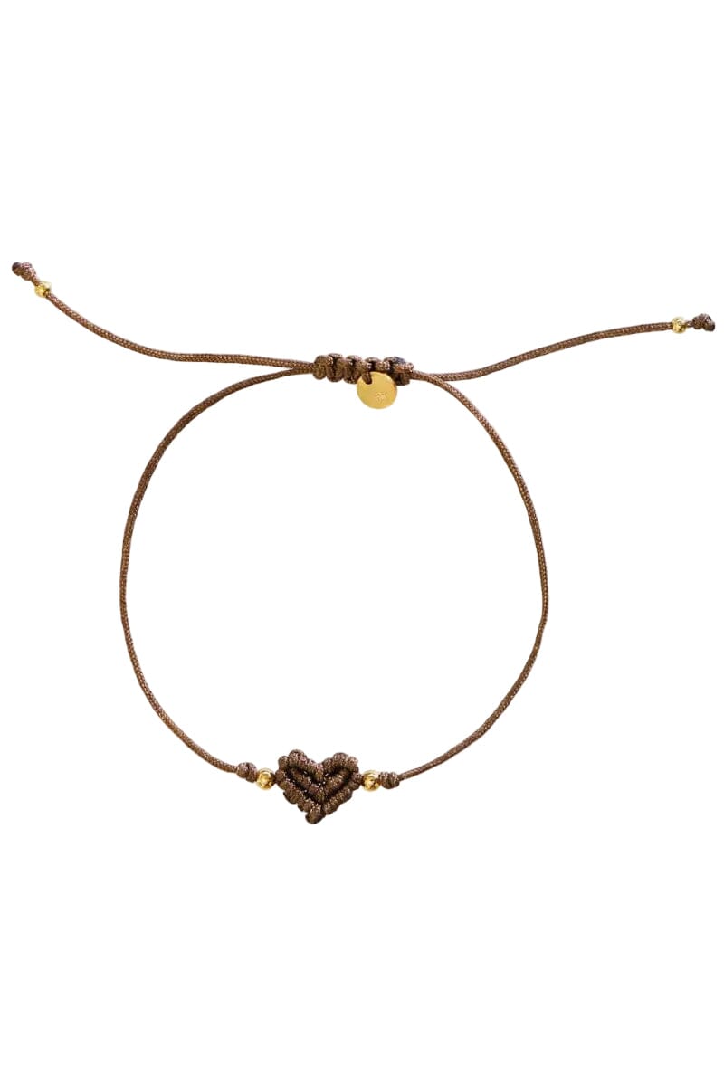Stine A - Love Bracelet Mocha - 3236-2 Armbånd 