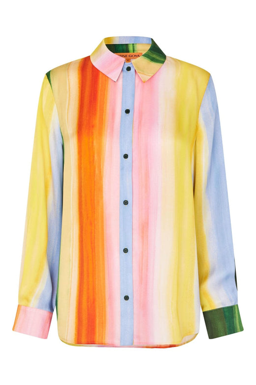 Stine Goya - 2263 Dry Viscose, Long Sleeve Shirtsg-pf25-s022-2263 - Rainbow Hue