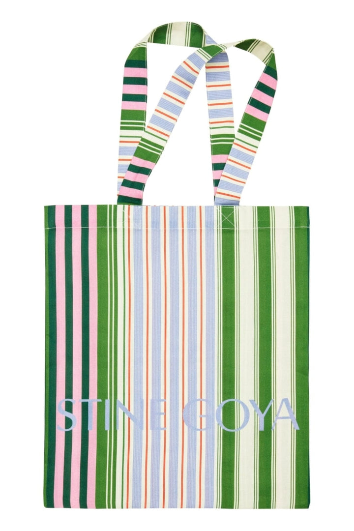 Stine Goya - 2285 Tote Bags, Cotton Totesg-pf25-a016-2285 - Forest Stripe