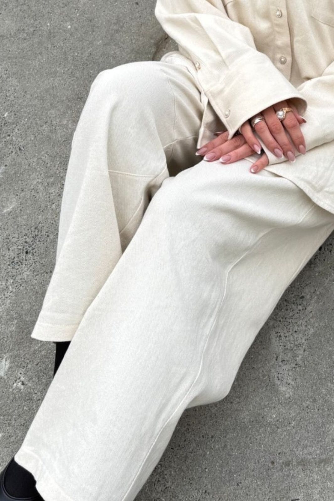 Stories From The Atelier By Copenhagen Shoes - Be You Pants CC8083 - 068 - Cream