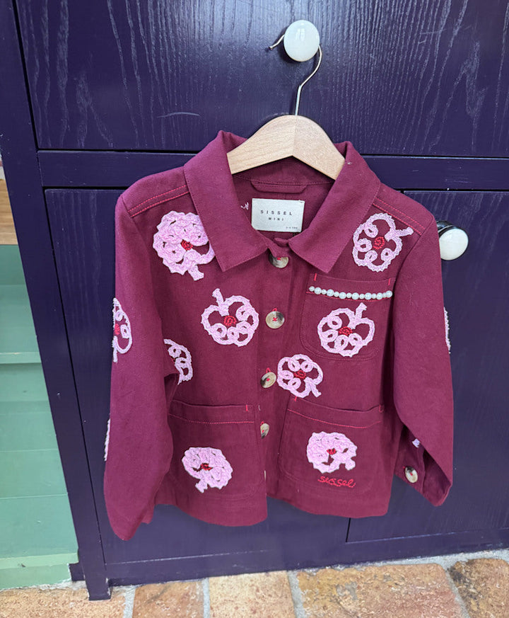 Sissel Edelbo - Bea Mini Jacket Se 2059 - Burgundy