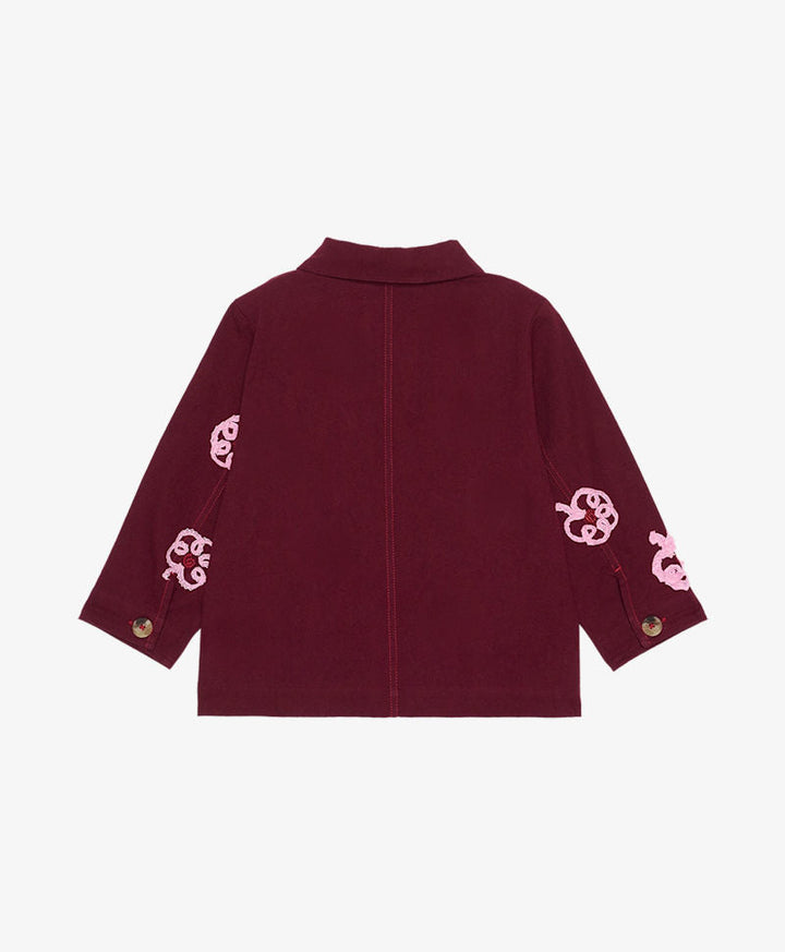 Sissel Edelbo - Bea Mini Jacket Se 2059 - Burgundy