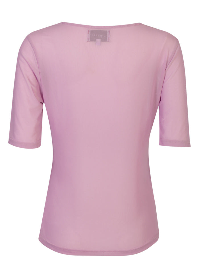 Liberte - Mesh Ss Tshirt 22064 - Lavender