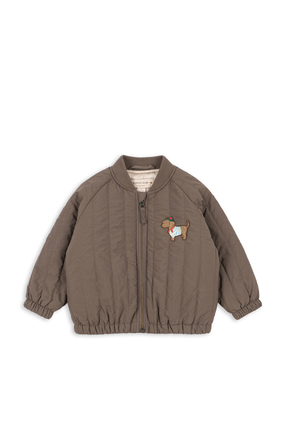 Konges Sløjd - Juno Terry Bomber Jacket Ks105734 - Walnut