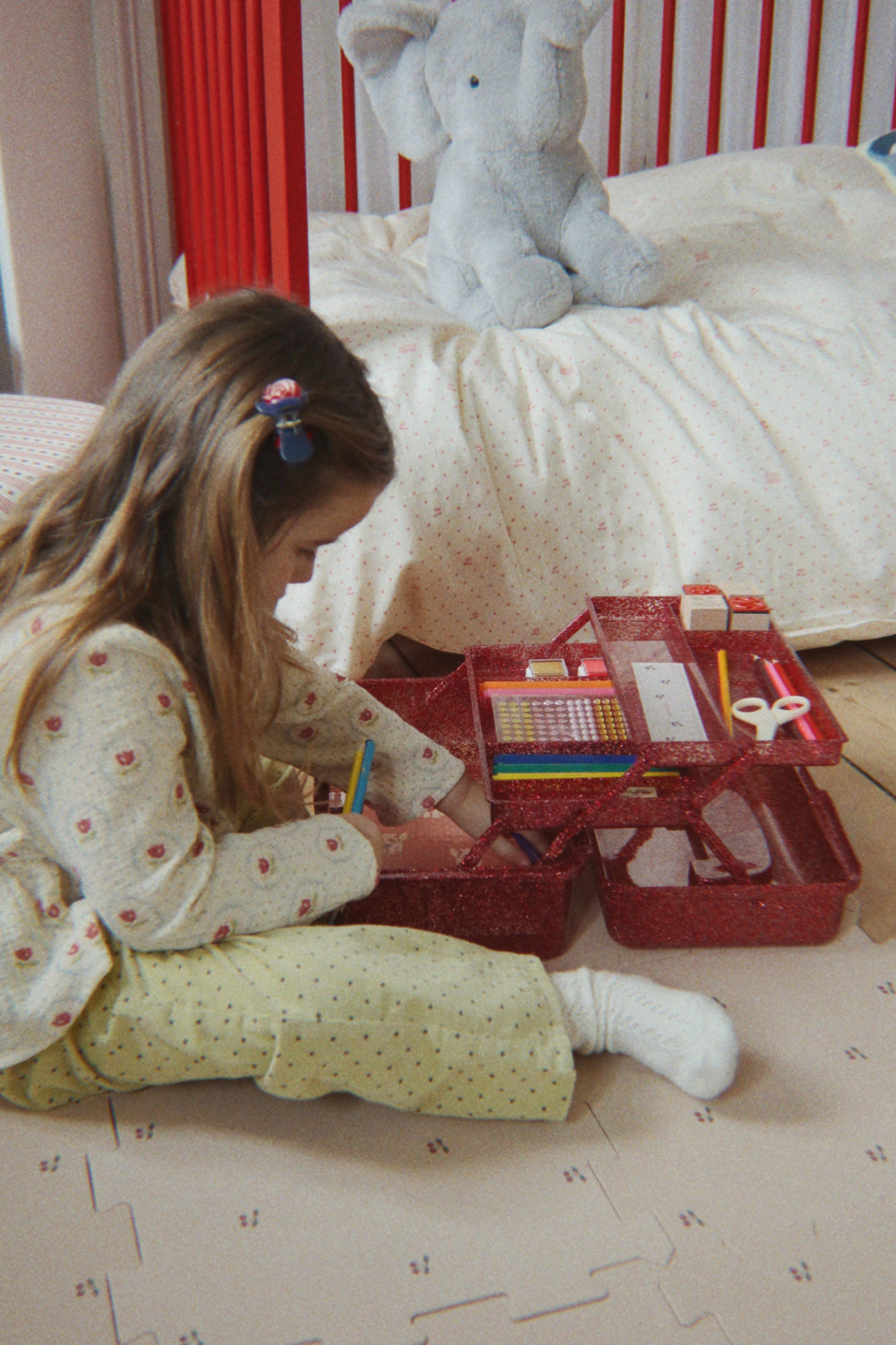 Konges Sløjd - Junior Bedding Gots Ks106050 - Cherry Dot