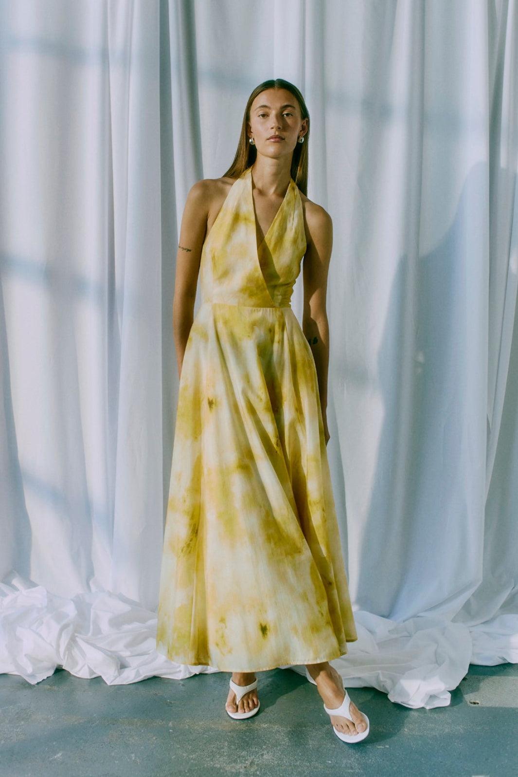 Copenhagen Muse - Cmfie-dress 208356 - 1109 Jet Stream W, Mimosa