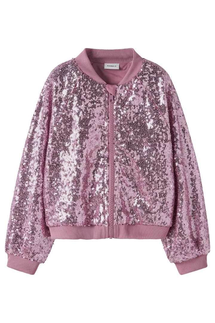 Name It - Nmfruscing Ls Bomber - 4874773 Lilac Sachet