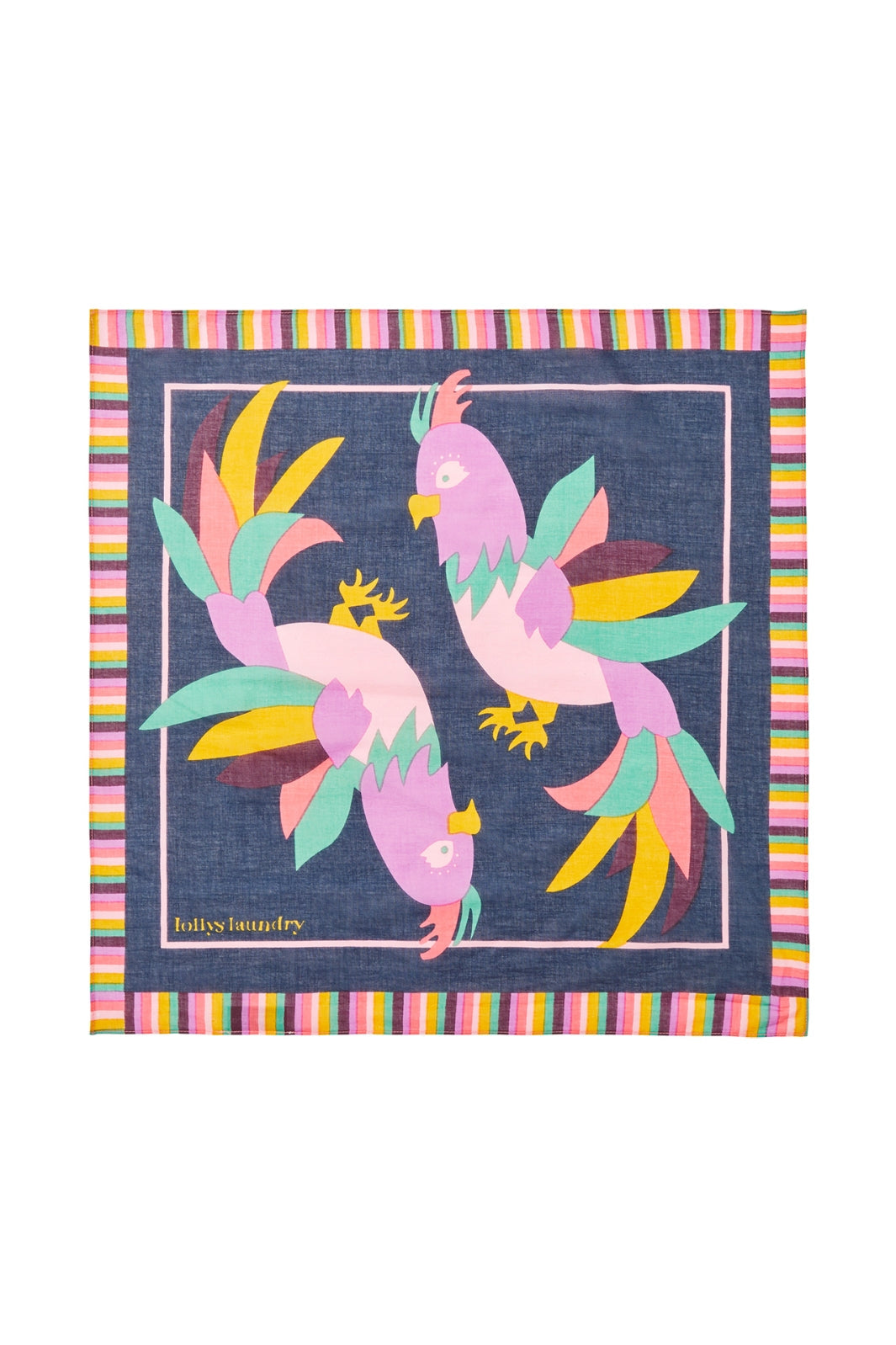 Forhåndsbestilling - Lollys Laundry - Birdyll Scarf70047-00014 - 70 Multi