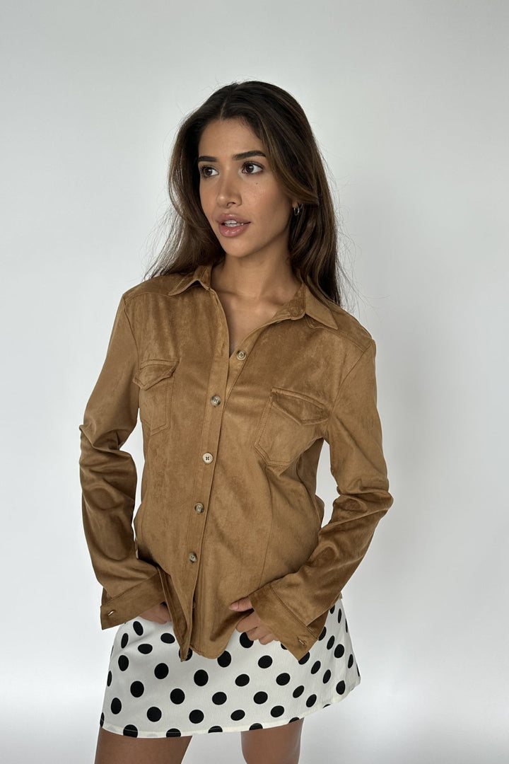 Continue - Ronja Suede 15031 - Cognac