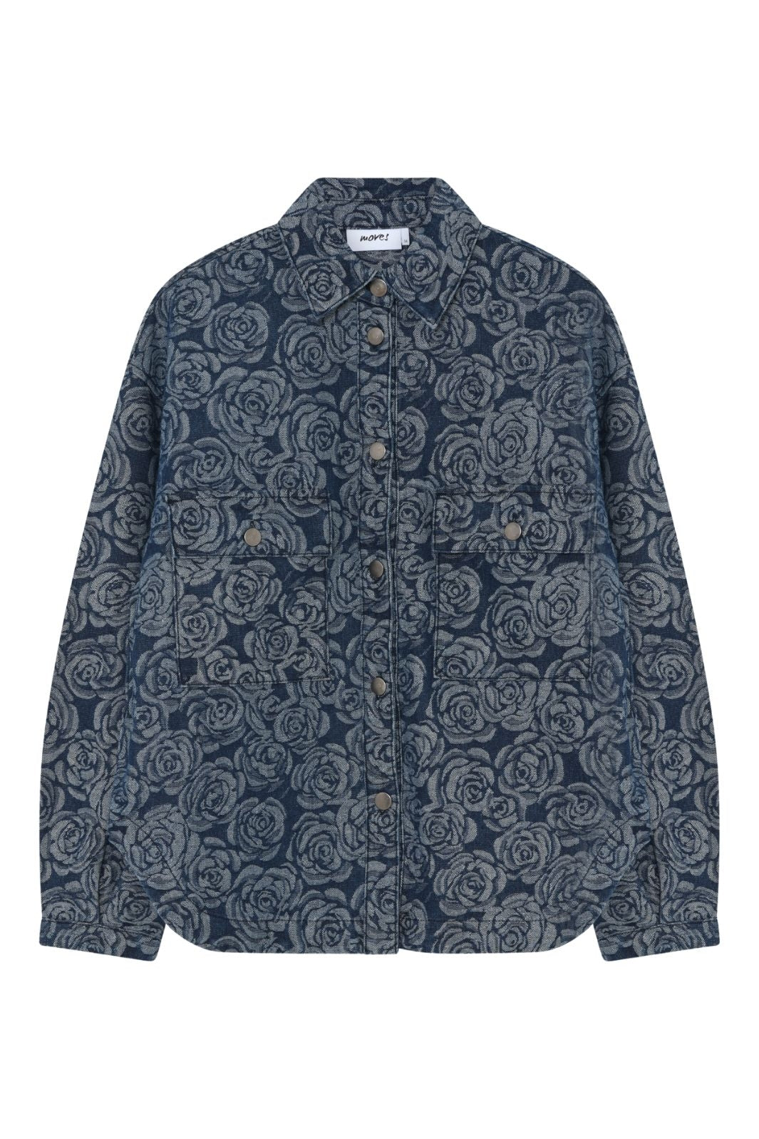 Moves by Minimum - Noliana Shirt 4518 241434518 - 1002 - Medium Blue