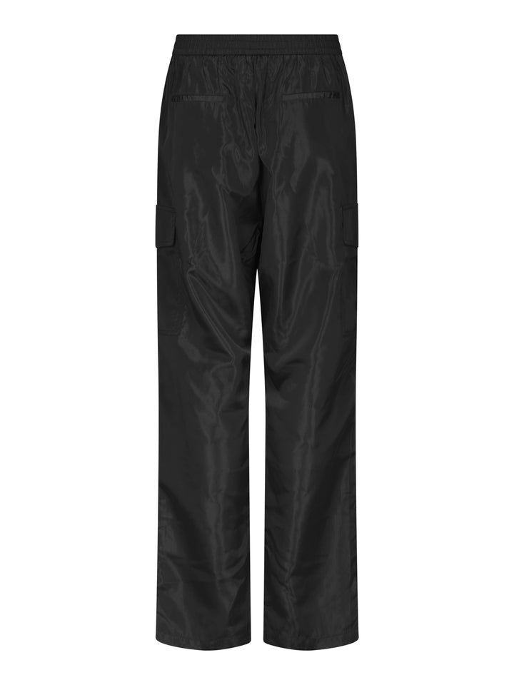 Valentin Studio - Shine Cargo Pants 167593 - 100 - Black Bukser 