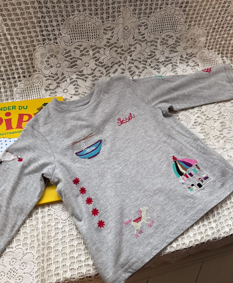 Sissel Edelbo - Billie Mini Top Se 2054 - Grey MéLange