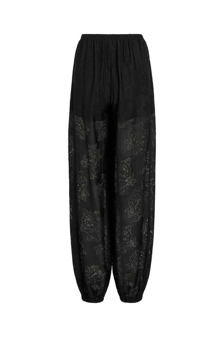 Vila - La Lace Balloon Pants - 5089022 Black