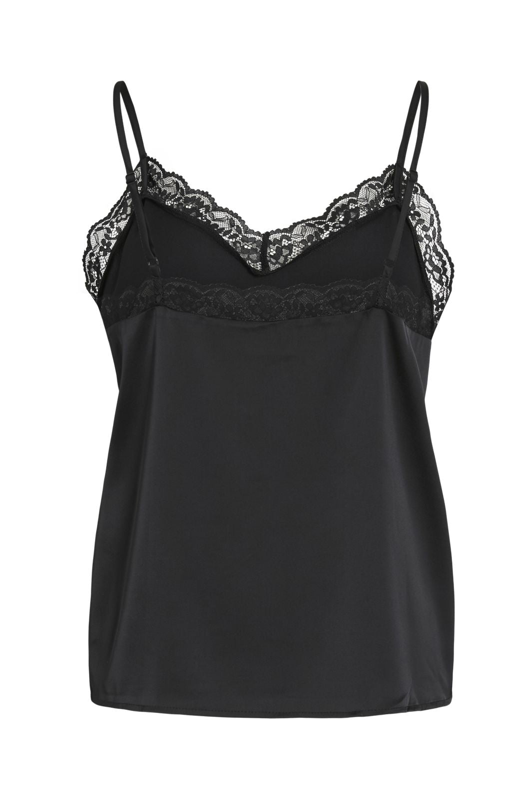 Vila - Vienna Ravenna Lace Singlet - 5062447 Black Beauty