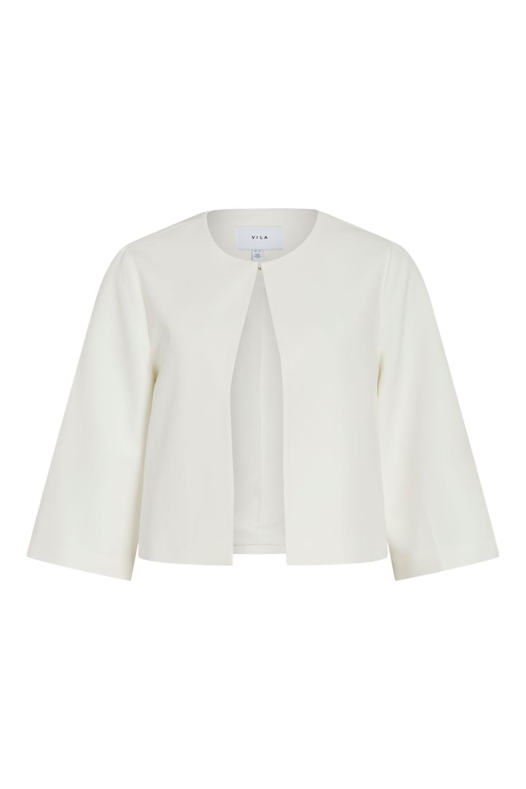 Vila - Vigery O-Neck 3/4 Bolero/Dc - 4950159 Cloud Dancer